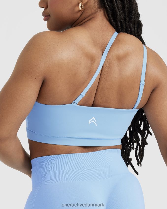 pulveriseret blå tøj X26NZ095 Oner Active hverdags bandeau bralette