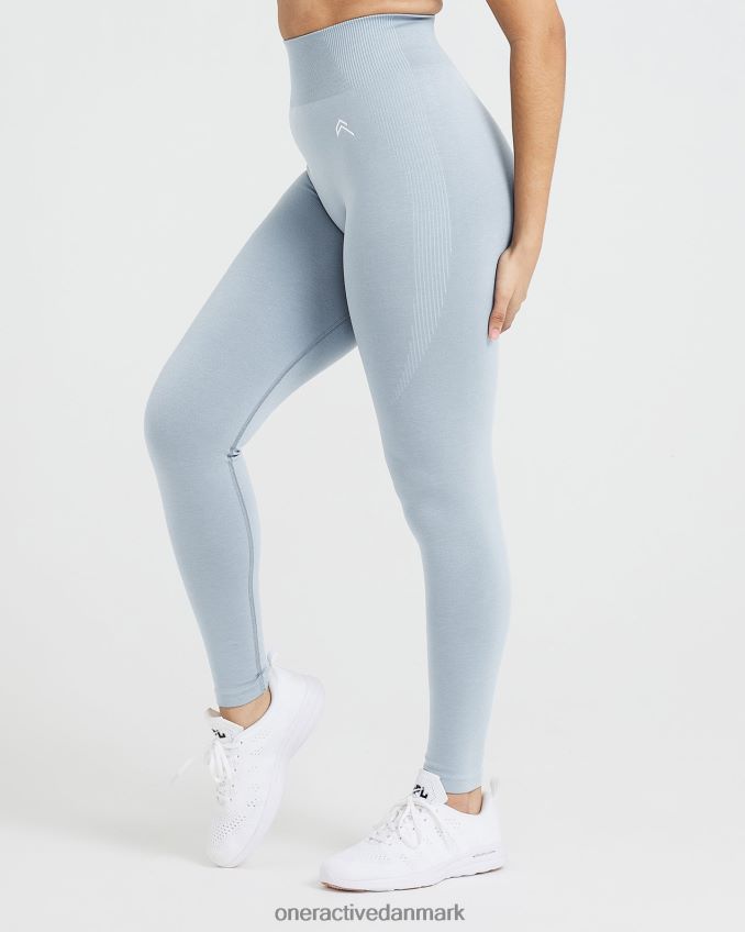røg grå mergel tøj X26NZ035 Oner Active klassiske sømløse 20 leggings