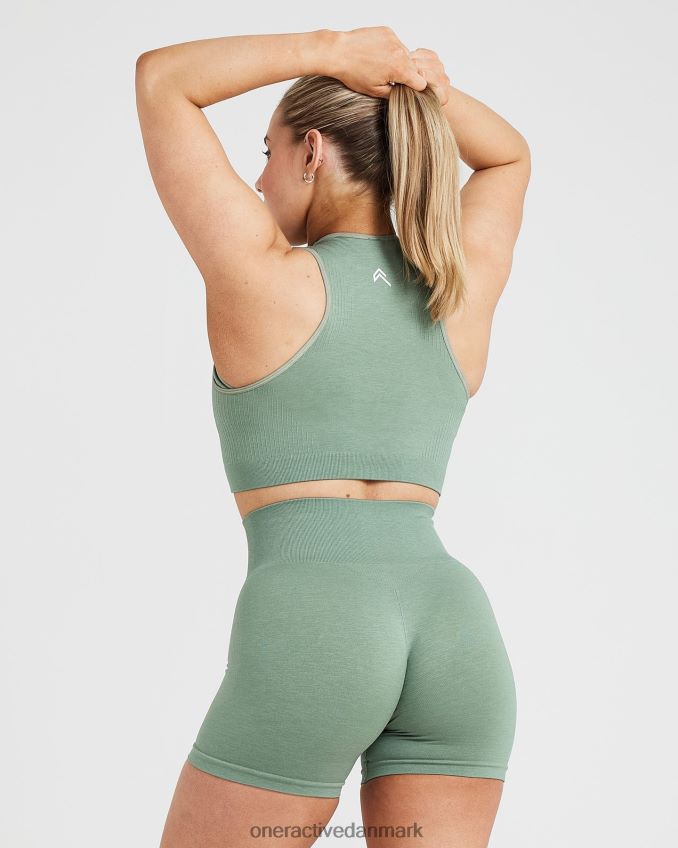 salvie mergel tøj X26NZ0455 Oner Active klassisk sømløs 20 crop top