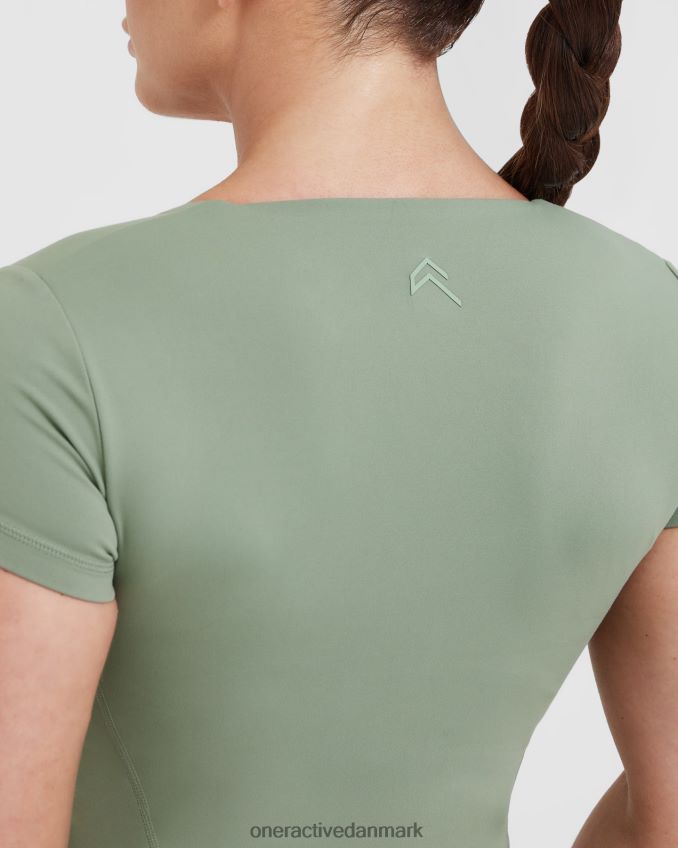 salvie tøj X26NZ0420 Oner Active tidløs afgrøde kortærmet t-shirt