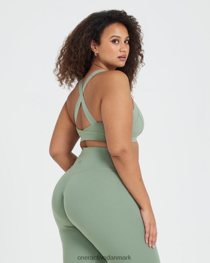 salvie tøj X26NZ099 Oner Active tidløs bralette med firkantet hals