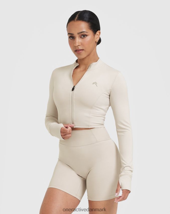 sand tøj X26NZ0598 Oner Active tidløs crop jakke