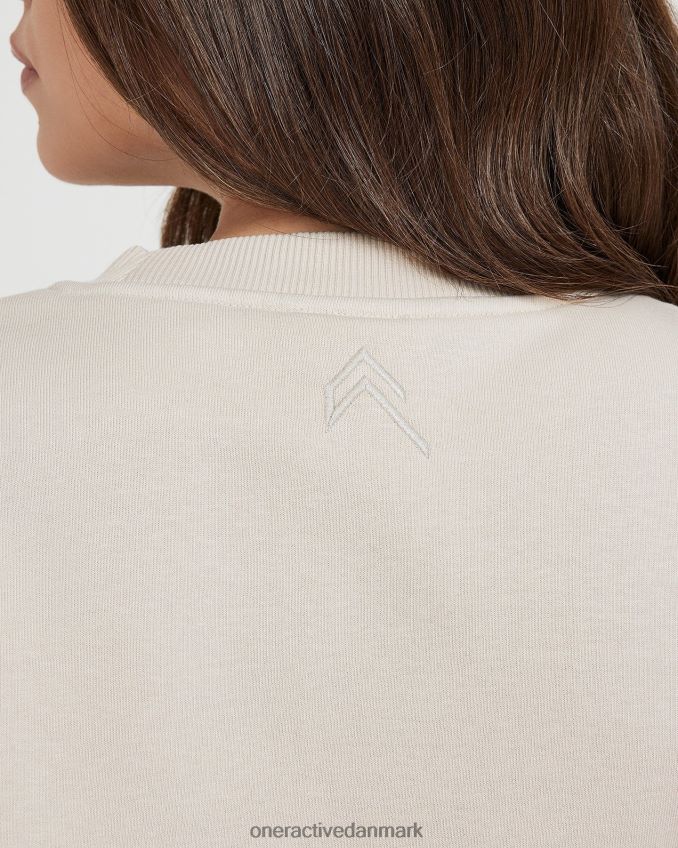 sand tøj X26NZ0640 Oner Active klassisk lounge overdimensioneret rund hals