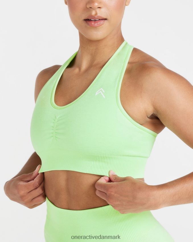 skal mergel tøj X26NZ0184 Oner Active klassisk sømløs 20 v-hals bralette