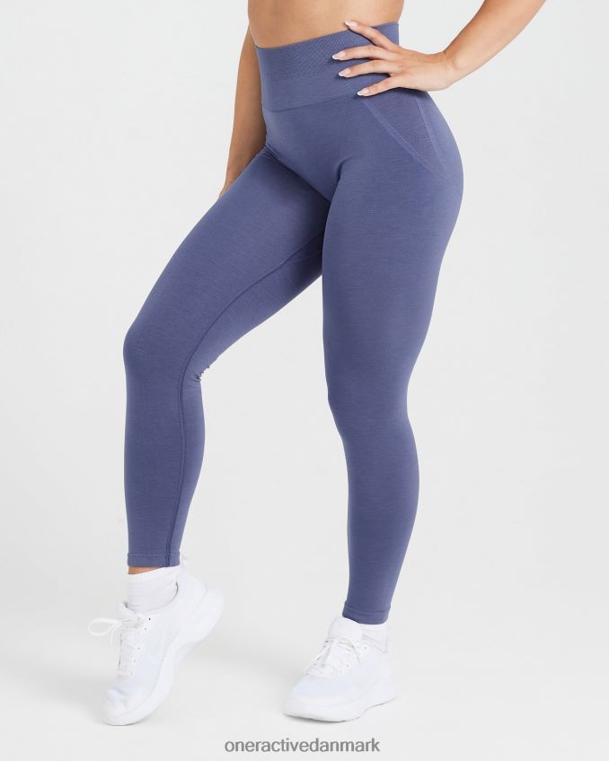 skifer blå tøj X26NZ015 Oner Active ubesværede sømløse leggings 2