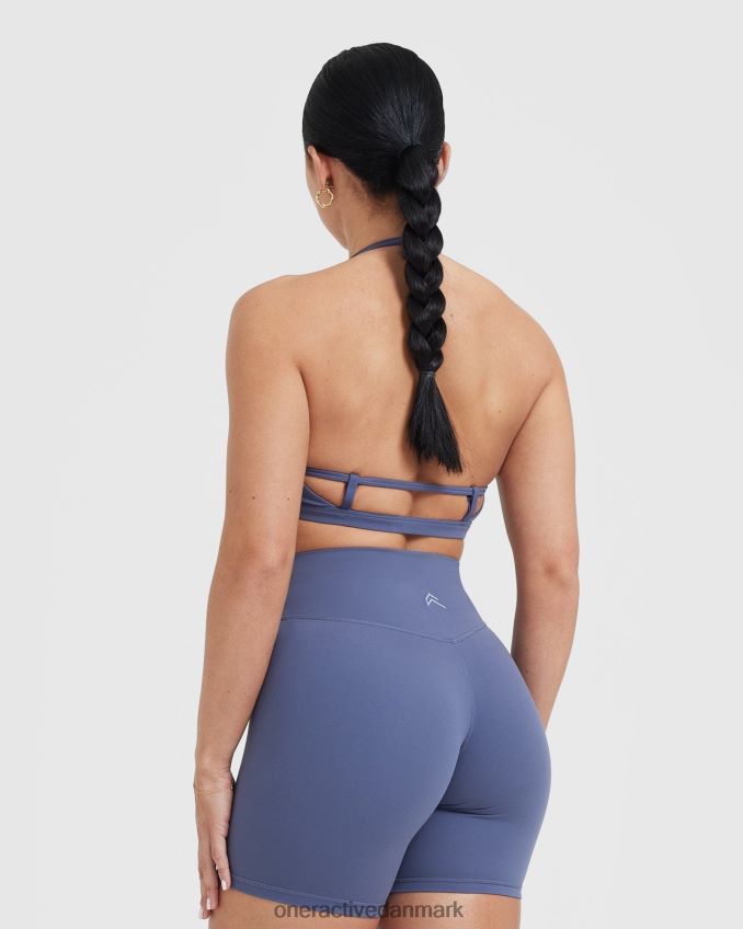 skifer blå tøj X26NZ0165 Oner Active tidløs bralette med stropper