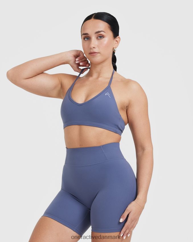 skifer blå tøj X26NZ0165 Oner Active tidløs bralette med stropper