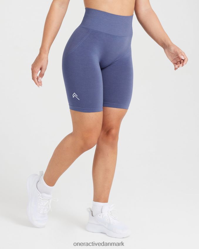 skifer blå tøj X26NZ0273 Oner Active ubesværet sømløse cykelshorts 1