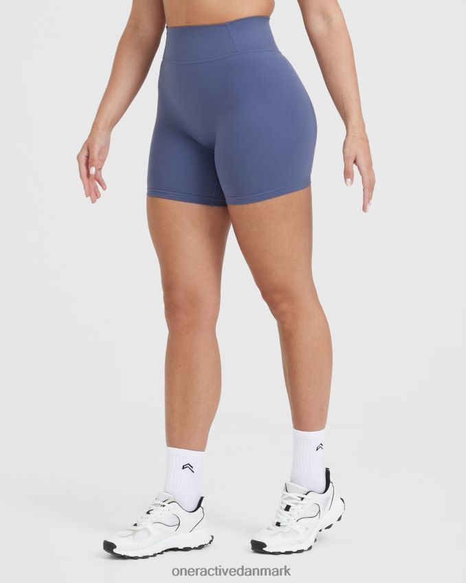 skifer blå tøj X26NZ0310 Oner Active tidløse højtaljede shorts