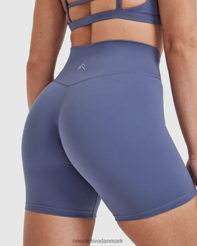 skifer blå tøj X26NZ0310 Oner Active tidløse højtaljede shorts