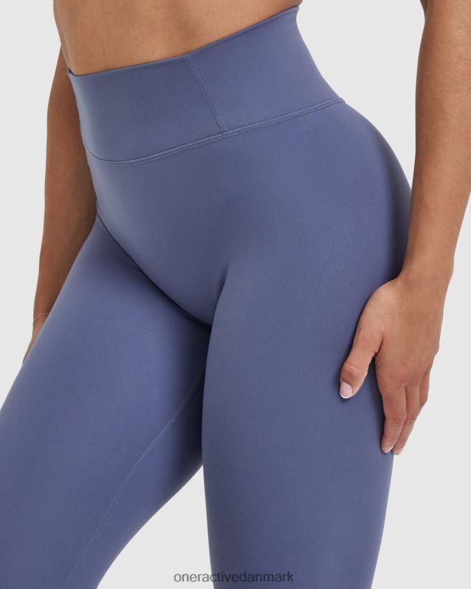 skifer blå tøj X26NZ040 Oner Active tidløse højtaljede leggings