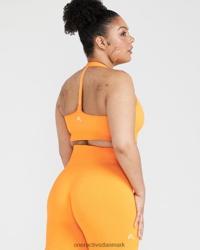 solnedgang mergel tøj X26NZ0191 Oner Active klassisk sømløs 20 v-hals bralette