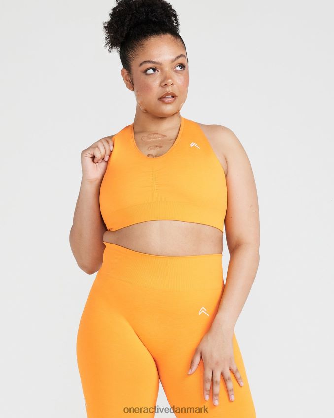 solnedgang mergel tøj X26NZ0191 Oner Active klassisk sømløs 20 v-hals bralette