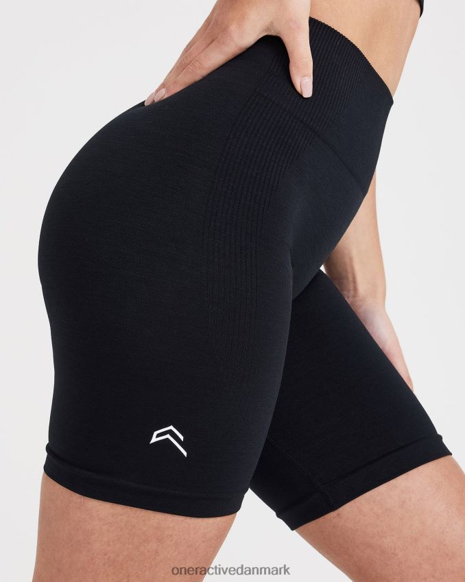 sort mergel tøj X26NZ0369 Oner Active klassiske sømløse 20 cykelshorts