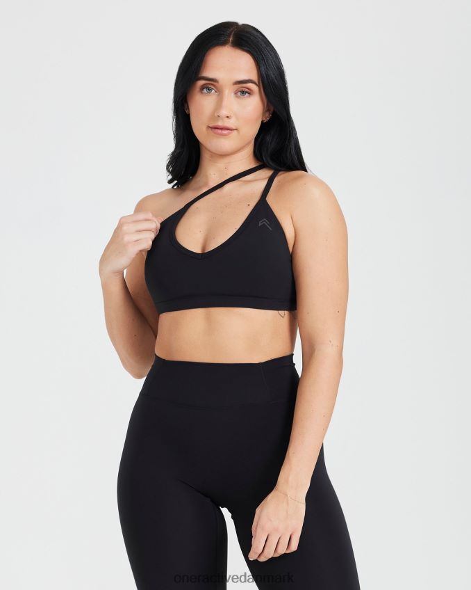 sort tøj X26NZ0143 Oner Active tidløs bralette med stropper