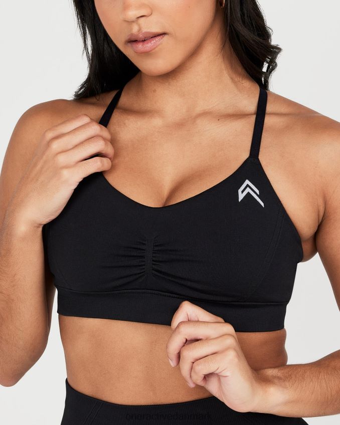 sort tøj X26NZ0180 Oner Active ubesværet mikro bralette 2