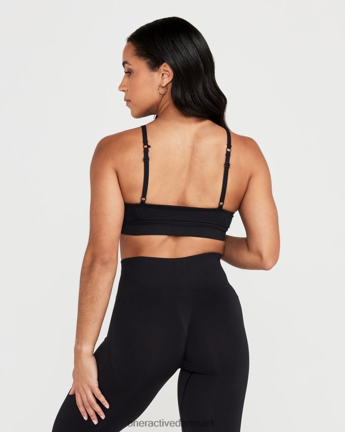 sort tøj X26NZ0214 Oner Active ubesværet mikro bralette 2