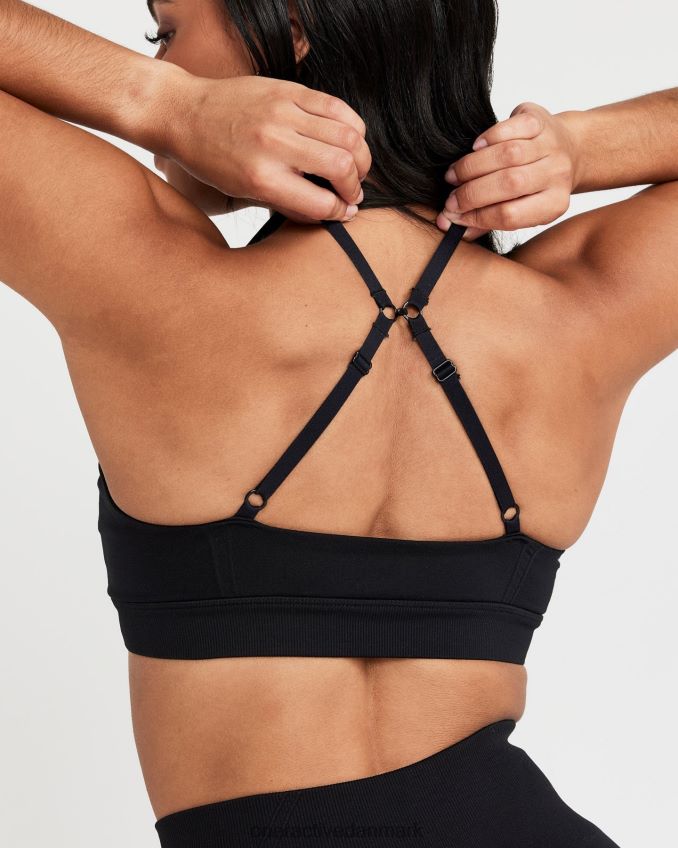 sort tøj X26NZ0214 Oner Active ubesværet mikro bralette 2