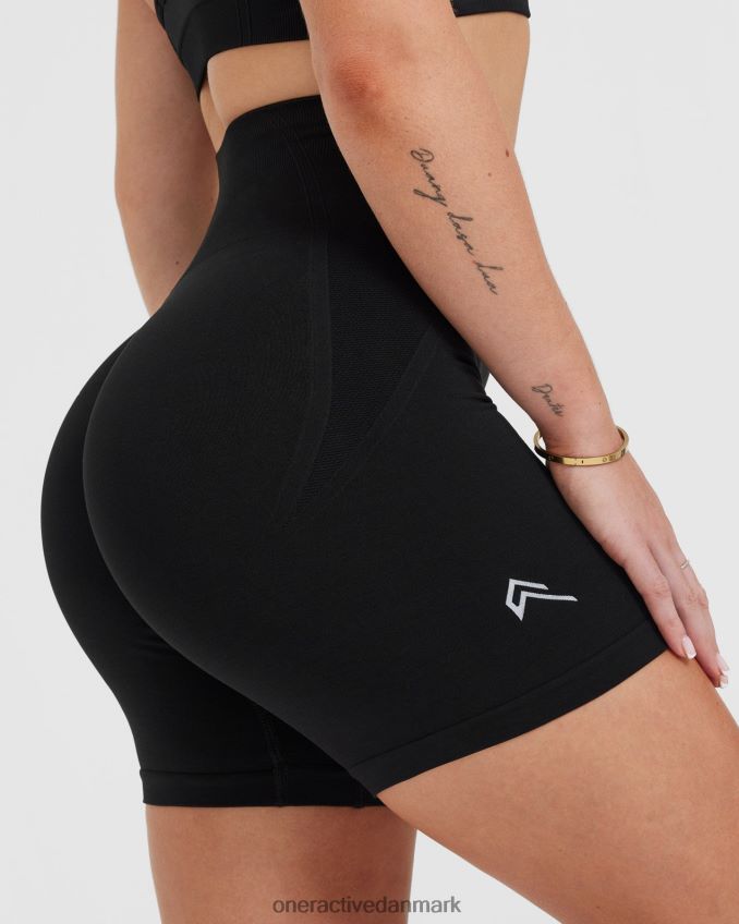 sort tøj X26NZ0247 Oner Active ubesværede sømløse shorts 1