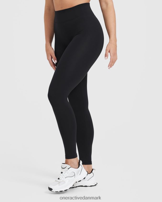 sort tøj X26NZ026 Oner Active tidløse højtaljede leggings