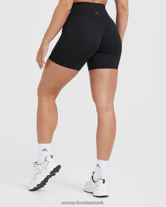 sort tøj X26NZ0281 Oner Active tidløse højtaljede shorts
