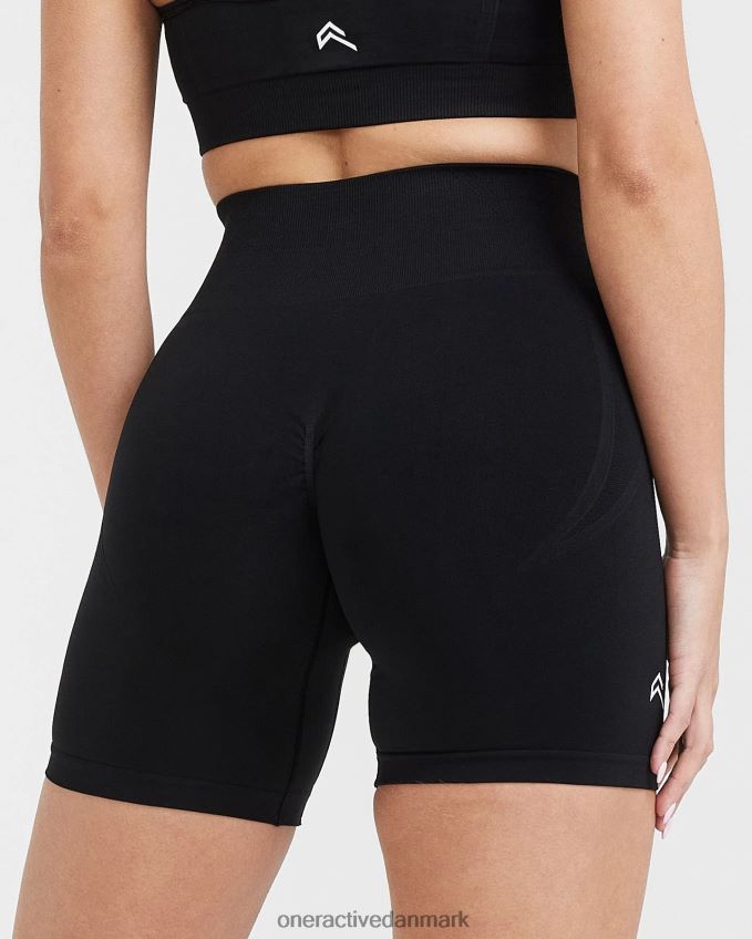 sort tøj X26NZ0347 Oner Active ubesværede sømløse shorts 3