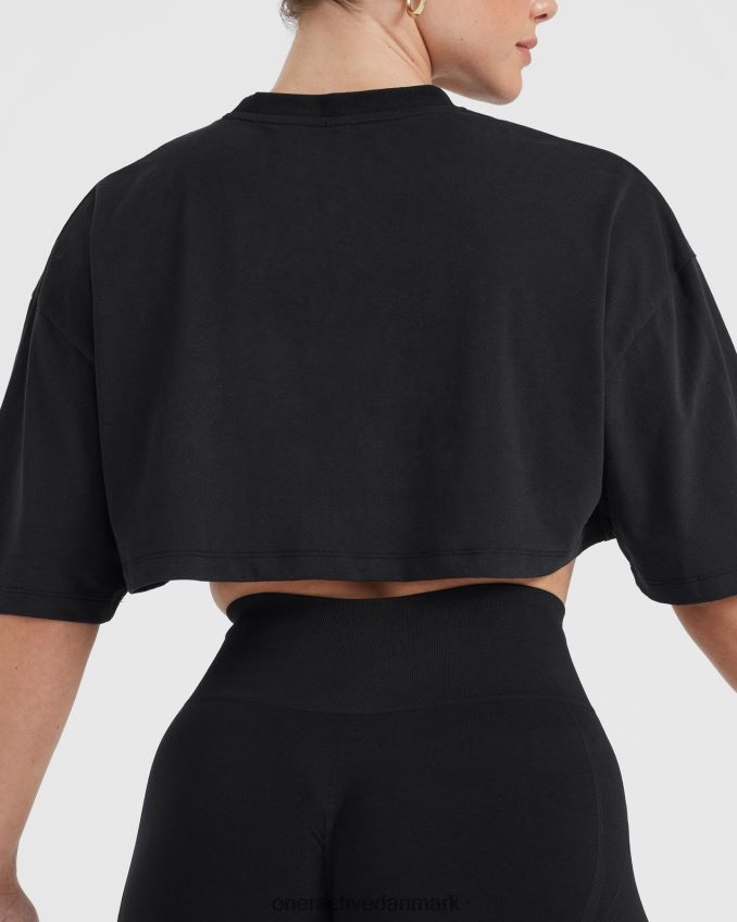 sort tøj X26NZ0415 Oner Active klassisk afslappet letvægts t-shirt