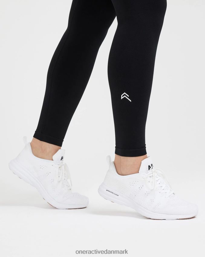 sort tøj X26NZ054 Oner Active ubesværede sømløse leggings 3