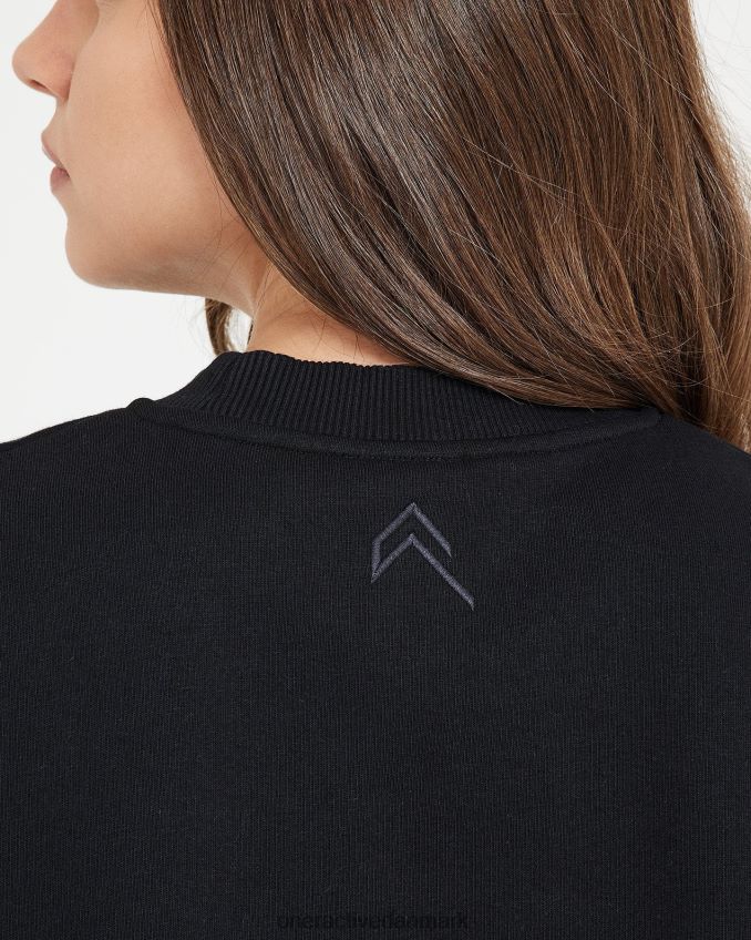 sort tøj X26NZ0576 Oner Active klassisk lounge overdimensioneret rund hals