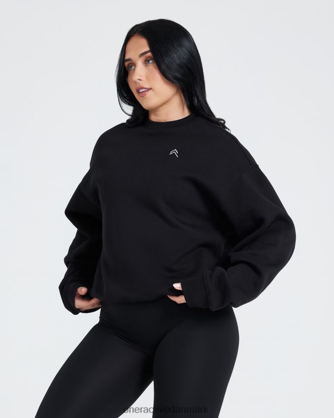 sort tøj X26NZ0607 Oner Active oversize sweatshirt hele dagen