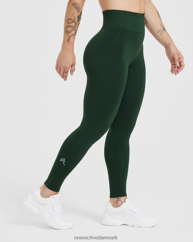 stedsegrøn tøj X26NZ010 Oner Active ubesværede sømløse leggings 1