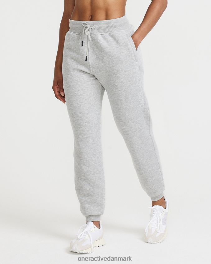 sølvmergel tøj X26NZ070 Oner Active klassisk lounge jogger