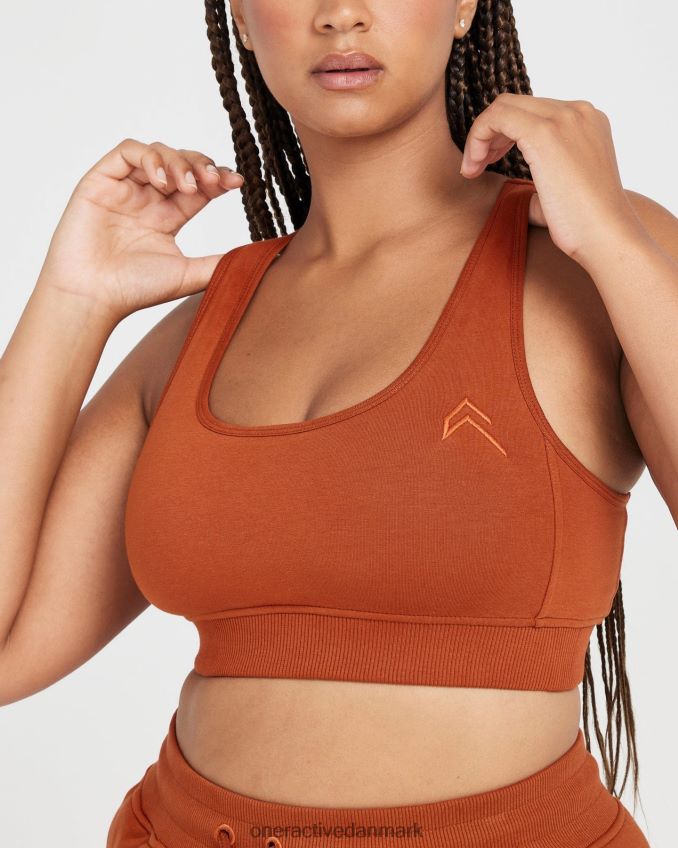 varmt kobber tøj X26NZ0222 Oner Active klassisk lounge bralette