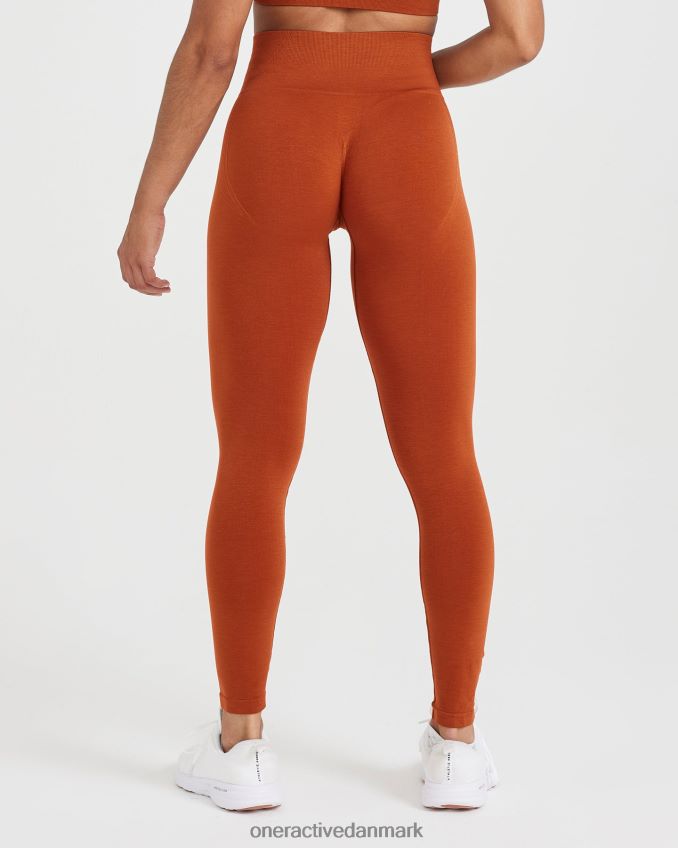 varmt kobber tøj X26NZ056 Oner Active ubesværede sømløse leggings 3