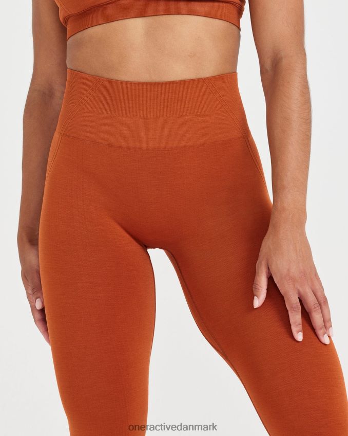 varmt kobber tøj X26NZ056 Oner Active ubesværede sømløse leggings 3