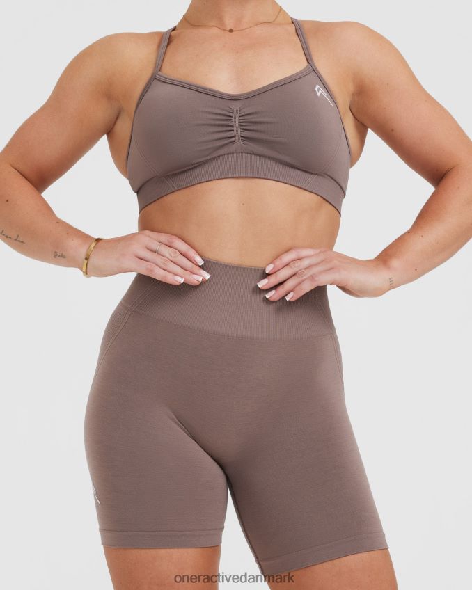 vasket kølig brun tøj X26NZ0239 Oner Active ubesværede sømløse shorts 1