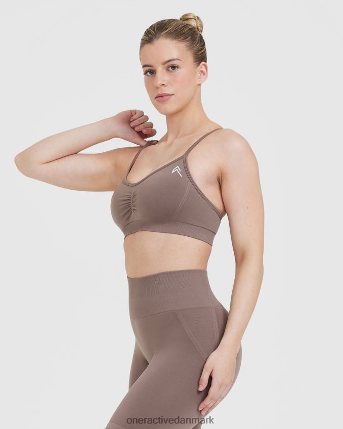 vasket kølig brun tøj X26NZ093 Oner Active ubesværet bralette med stropper