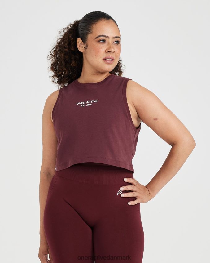 vasket palisander tøj X26NZ0536 Oner Active grafisk jersey tank