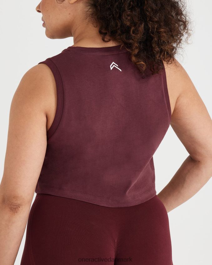 vasket palisander tøj X26NZ0536 Oner Active grafisk jersey tank