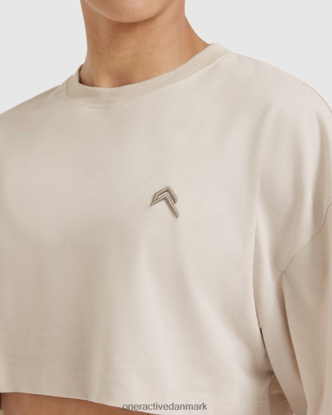 vasket sand tøj X26NZ0419 Oner Active klassisk afslappet letvægts t-shirt