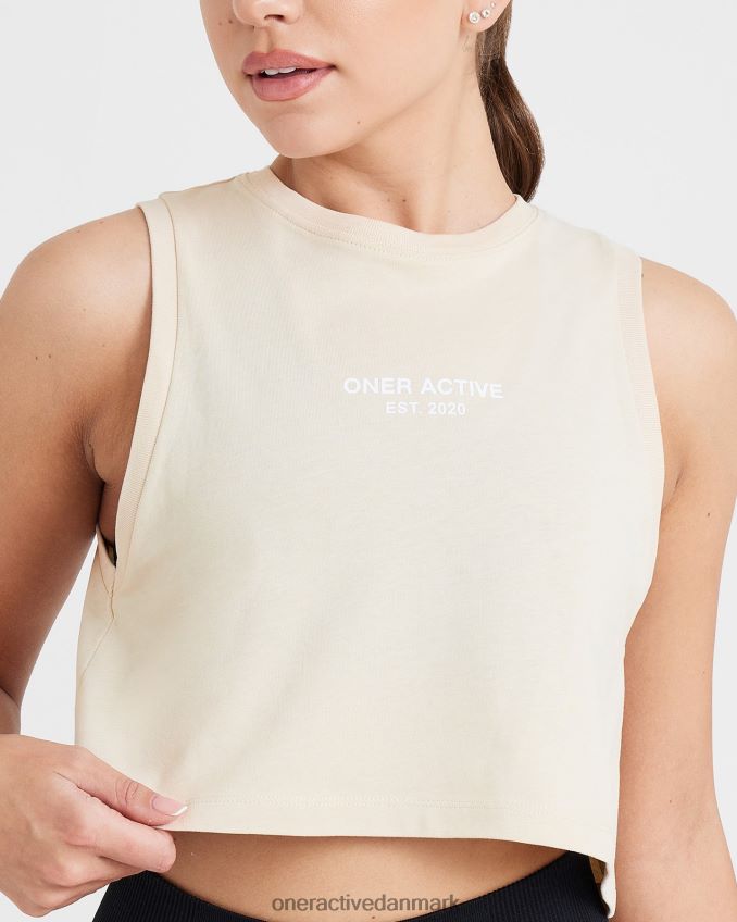 vasket sand tøj X26NZ0553 Oner Active grafisk jersey tank