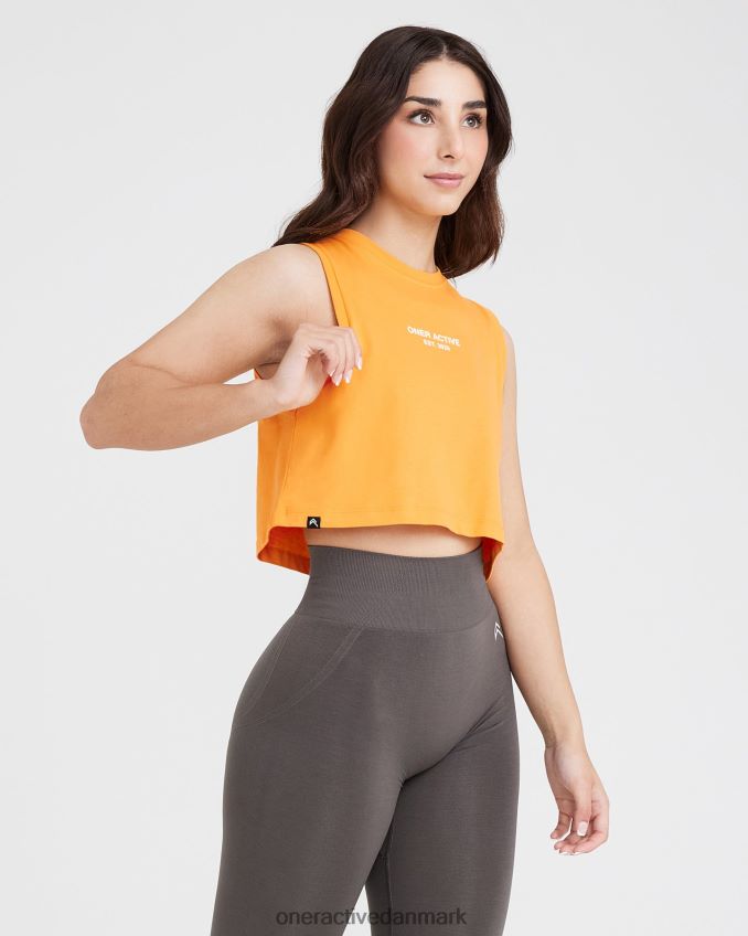 vasket solnedgang tøj X26NZ0545 Oner Active grafisk jersey tank