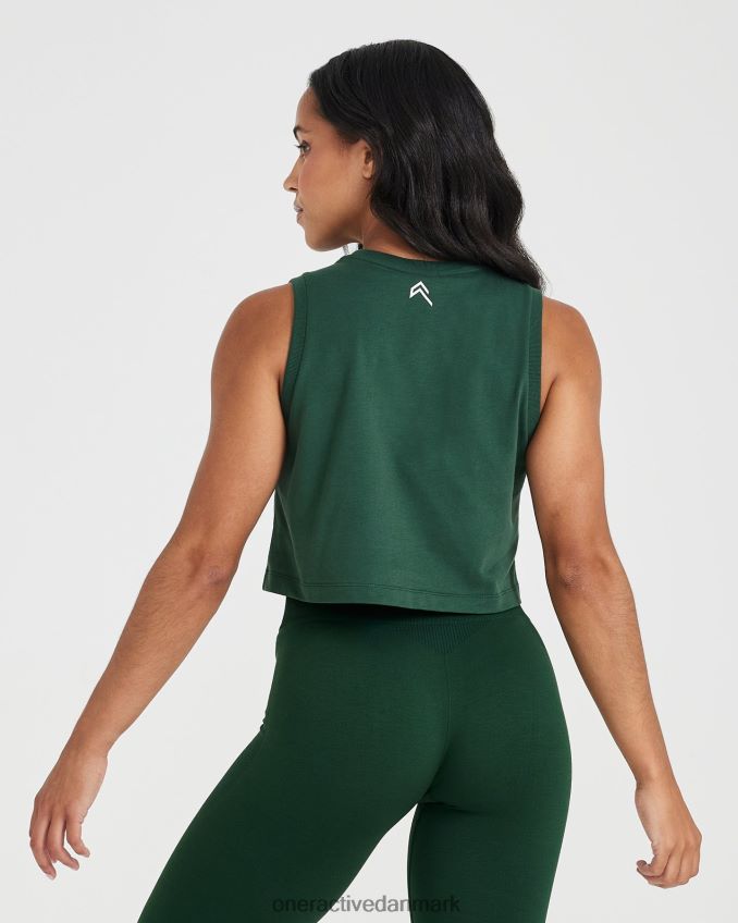 vasket stedsegrøn tøj X26NZ0538 Oner Active grafisk jersey tank