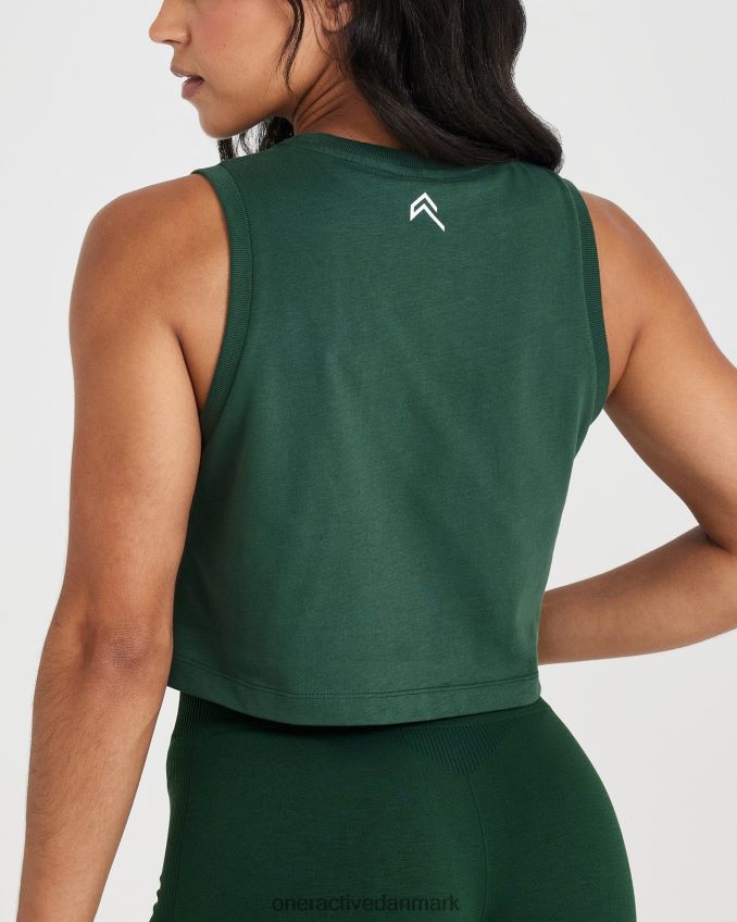 vasket stedsegrøn tøj X26NZ0538 Oner Active grafisk jersey tank